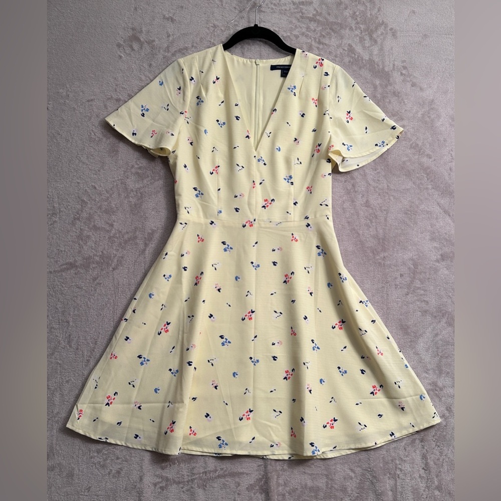 french connection skater dress French Connection Lula Ponte Skater Dress- Summer White ***FINAL SALE* Hand In Pocket